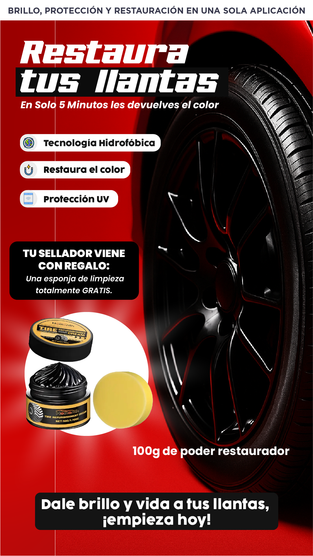 Sellador neumáticos| Transforma tus llantas en minutos