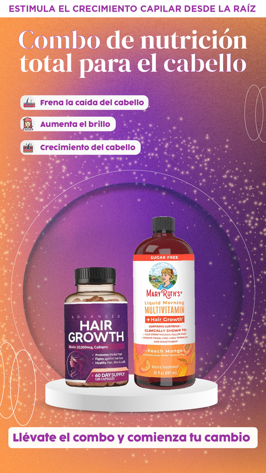 MEGA COMBO| La fuerza que tu cabello estaba esperando.
